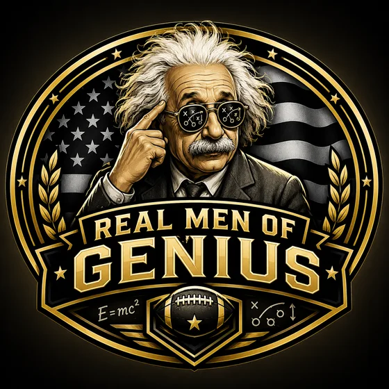 Real Men Of Genius logo