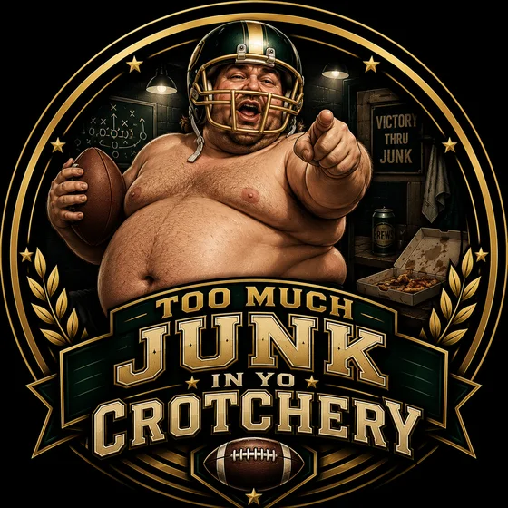 Too Much Junk In Yo Crotchery logo